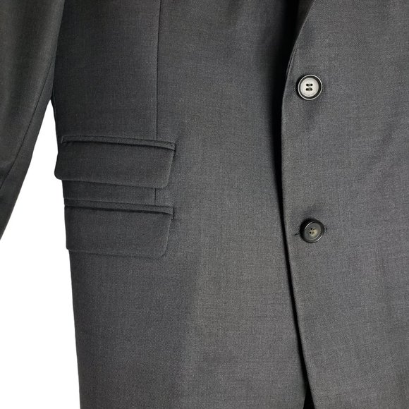 The Kooples Men 100% Fine Wool Suit Jacket Blazer Size EUR 48 USA 39-40 - Picture 3 of 7